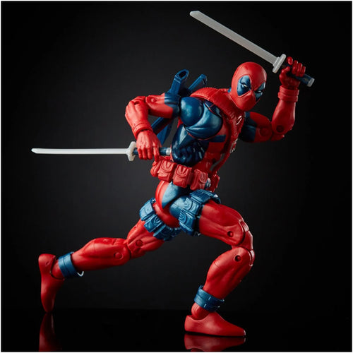 X-Men X-Force Retro Marvel Legends 6-Inch Deadpool Action Figure - Exclusive Maple and Mangoes
