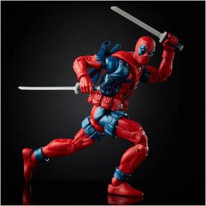 X-Men X-Force Retro Marvel Legends 6-Inch Deadpool Action Figure - Exclusive Maple and Mangoes