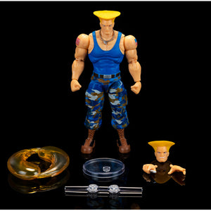Guile Player 2 Street Fighter II 1/12 Action Figure&nbsp; Maple and Mangoes