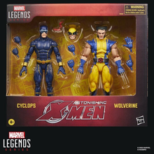 Load image into Gallery viewer, Astonishing X-Men Marvel Legends Cyclops &amp; Wolverine 6-Inch Action Figures Maple and Mangoes
