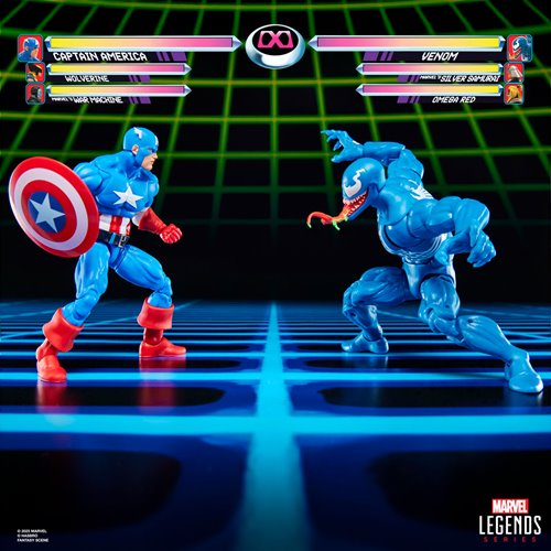 Marvel Legends Series Gamerverse Captain America vs. Venom 6-Inch Action Figures (Pre-order) *