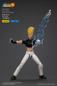1/18 The King Of Fighters '98 Ultimate Match Hero Team Benimaru Nikaido Maple and Mangoes