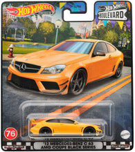 Load image into Gallery viewer, Hot Wheels Boulevard &#39;12 Mercedes-Benz C63 AMG Coupe Black Series (HKF23) Maple and Mangoes
