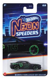 Hot Wheels Neon Speeders Assorted - Neon Racing Set of 8 Maple and Mangoes
