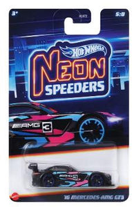 Hot Wheels Neon Speeders Assorted - Neon Racing Set of 8 Maple and Mangoes