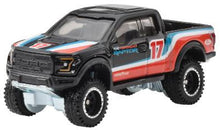 Load image into Gallery viewer, Hot Wheels Premium 2-Pack Ford Bronco R/ &#39;17 Ford F-150 Raptor (HRR77-9866)
