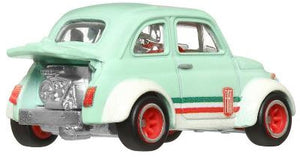 Hot Wheels Blue Bird '60s Fiat 500 D Modificado (HRT65-9866) Maple and Mangoes