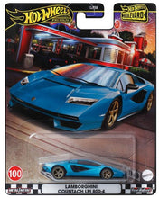 Load image into Gallery viewer, Hot Wheels Blue Bird Lamborghini Countach LPI 800-4 (HRT70-9866)
