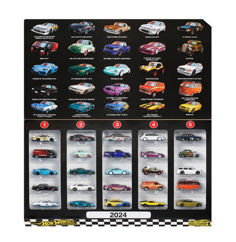 Hot Wheels Boulevard 25 Car Factory Set Maple and Mangoes