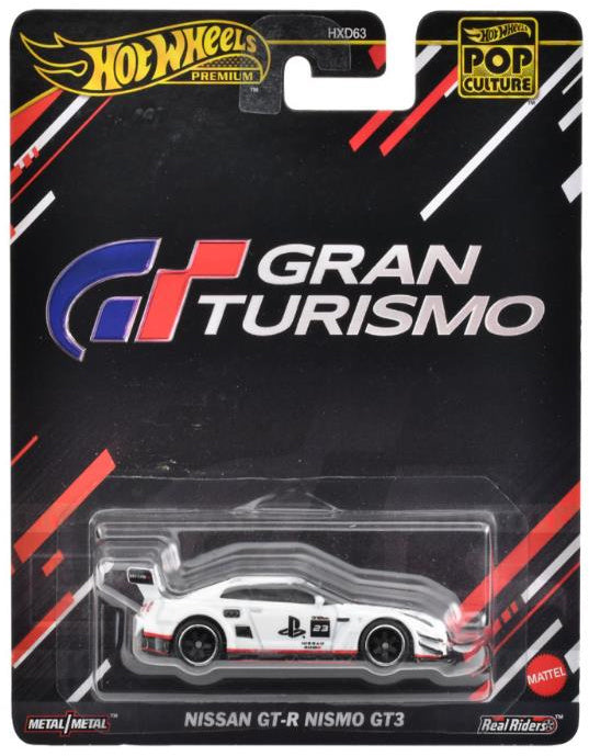 Hot Wheels Pop Culture Gran Turismo - Nissan GT-R NISMO GT3 Maple and Mangoes