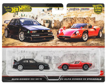 Load image into Gallery viewer, Premium 2-Pack Alfa Romeo 155 V6 Ti / &#39;69 Alfa Romeo 33 Stradale&nbsp;
