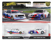Load image into Gallery viewer, Hot Wheels Premium 2 Pack Bmw 320 Group 5 / 2001 Bmw M3 Gtr Maple and Mangoes
