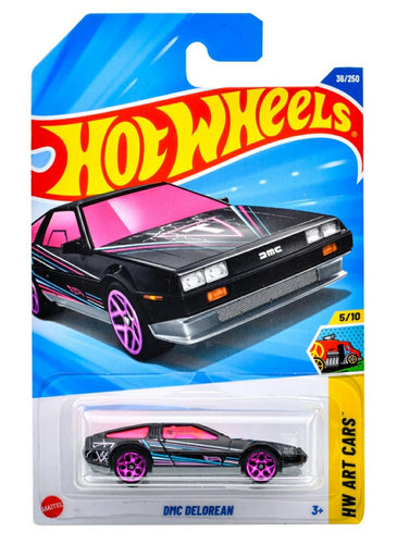 Hot Wheels Basic Car Dmc Delorean Maple and Mangoes