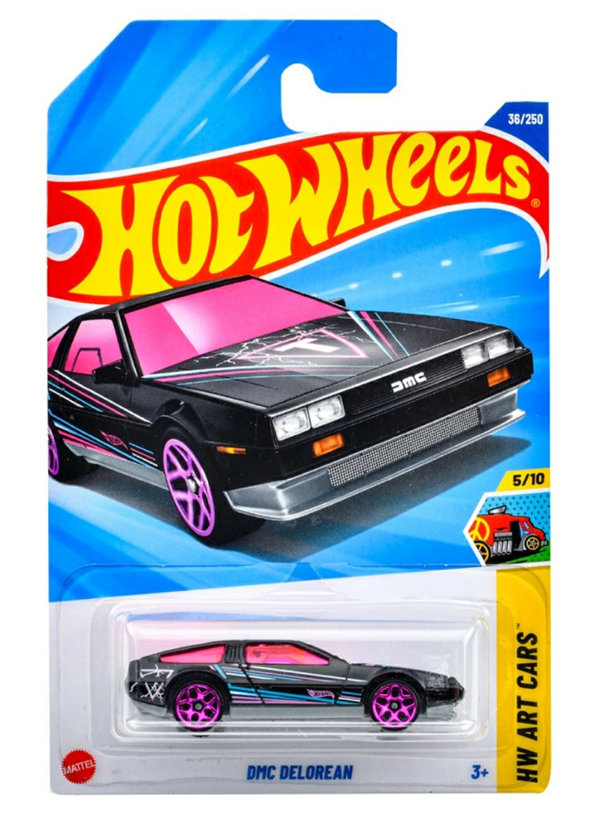 Hot Wheels Basic Car Dmc Delorean Maple and Mangoes