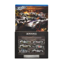 Load image into Gallery viewer, Hot Wheels Silver Series ZAMAC Multipack 6 Car Box Set 2026 Porsche BMW Corvette Maple and Mangoes
