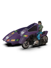Load image into Gallery viewer, M.A.S.K. Stealth Submarine Cycle (SSC) Vehicle with Sly Rax Action Figure Maple and Mangoes
