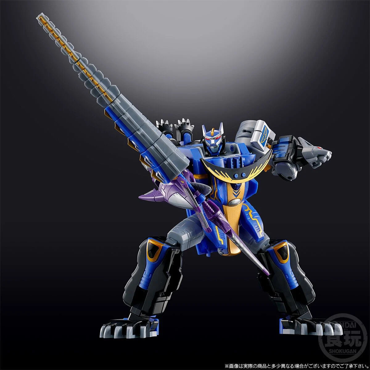 Premium Bandai - SMP Model Kit Hyakujuu Combined GaoHunter Blue Moon ...
