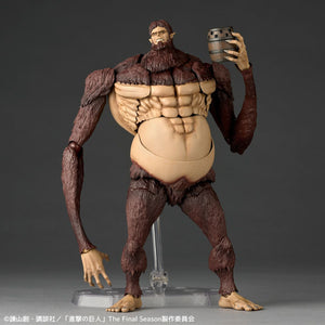 Revoltech Amazing Yamaguchi Beast Titan Shingeki no Kyojin Action Figure Limited Bonus Set Maple and Mangoes