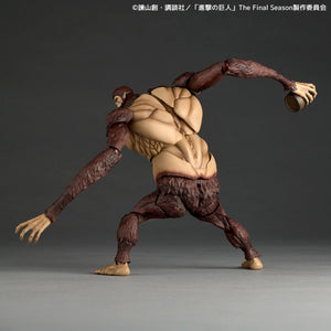 Revoltech Amazing Yamaguchi Beast Titan Shingeki no Kyojin Action Figure Limited Bonus Set Maple and Mangoes