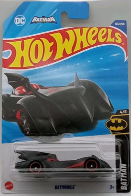 Hot Wheels 145/250 Batmobile Black 4/5 Batman Maple and Mangoes