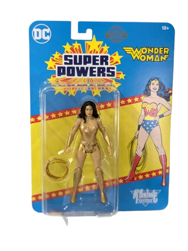 McFarlane Toys DC Super Powers Wonder Woman Gold Chase Maple and Mangoes