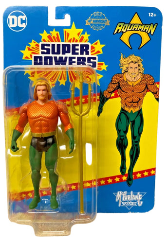 McFarlane Toys DC Super Powers Aquaman Gold Chase 
