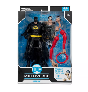 DC Multiverse JLA Complete Set with Plastic Man BAF Maple and Mangoes