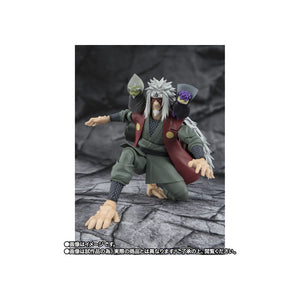 S.H.FIGUARTS Jiraiya - The Hero of Konoha, Master of Senjutsu - Sage Mode Set Action Figure Maple and Mangoes