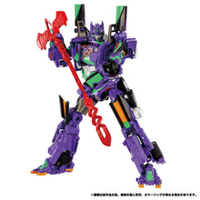 Load image into Gallery viewer, &nbsp;SYNERGENEX Transformers x Evangelion Prime Unit 01 Action Figure Maple and Mangoes
