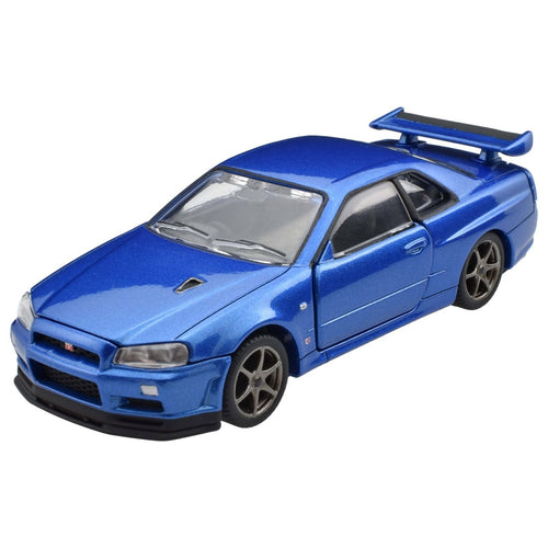 Tomica Premium RS Nissan Skyline GT-R V-SPEC II Nur (Bayside Blue) 1/43 Scale Maple and Mangoes