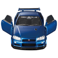 Load image into Gallery viewer, Tomica Premium RS Nissan Skyline GT-R V-SPEC II Nur (Bayside Blue) 1/43 Scale Maple and Mangoes
