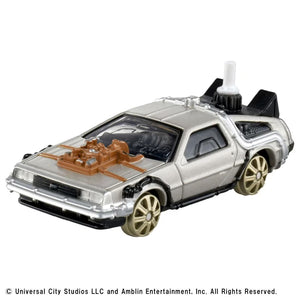 Tomica Premium Unlimited Diecast Model Car - BACK TO THE FUTURE PART3 TIME MACHINE (RAILROAD VERSION) Maple and Mangoes