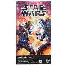 Load image into Gallery viewer, Star Wars The Black Series Sergeant Kreel 6-Inch Action Figure (Pre-order)
