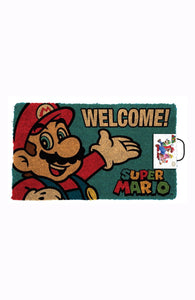 Super Mario Welcome Licensed Doormat