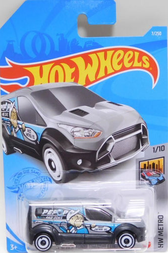  Hot Wheels Diecast Model Car 2021 7 / 250 Ford Transit Connect Van 