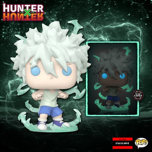 Hunter x Hunter Killua Zoldyck Godspeed Pop! Vinyl Figure Chase Glow in the Dark - AAA Anime Exclusive