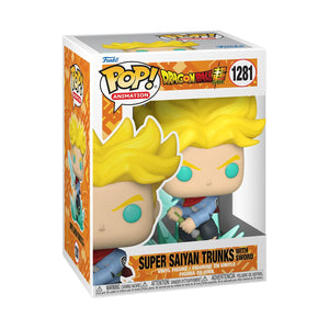 Dragon Ball Super Super Saiyan Trunks with Sword Pop! Vinyl Figure Maple and Mangoes
