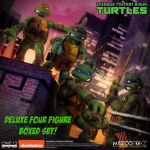 Load image into Gallery viewer, Mezco - One:12 Collective - Teenage Mutant Ninja Turtles Boxed Set (Pre-Order)
