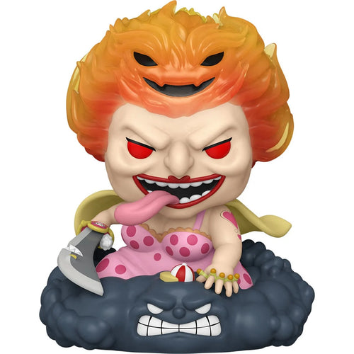One Piece Hungry Big Mom Deluxe Pop! Vinyl Figure Maple and Mangoes