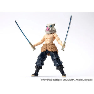 Demon Slayer: Kimetsu no Yaiba Ultimate Legends High Definition Inosuke Hashibira Action Figure Maple and Mangoes