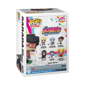 Boruto Sarada with Sharingan Glow-in-the-Dark Pop! Vinyl Figure - Entertainment Earth Exclusive Maple and Mangoes