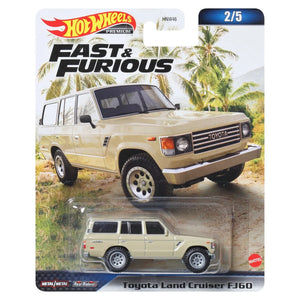 Hot Wheels Fast and Furious 2023 Mix 2 Vehicles Case of 5  Maple and Mangoes