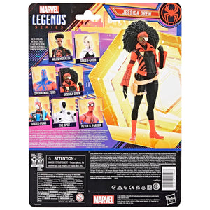 Spider-Man Across The Spider-Verse Marvel Legends Jessica Drew Spider-Woman 6-Inch Action Figure Maple and Mangoes