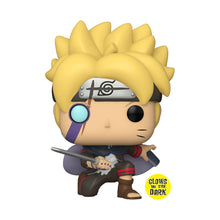 Load image into Gallery viewer, Boruto with Marks Glow-in-the-Dark Pop! Vinyl Figure - Entertainment Earth Exclusive
