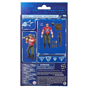 G.I. Joe Classified Series 6-Inch David L. Bazooka Katzenbogen Action Figure Maple and Mangoes