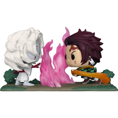 Demon Slayer Tanjiro vs. Rui Pop! Vinyl Moment Maple and Mangoes