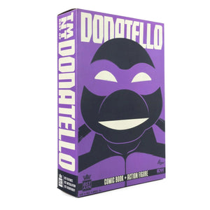 Teenage Mutant Ninja Turtles Best of Donatello IDW Comic Book and 5-Inch BST AXN Action Figure Set Maple and Mangoes