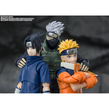 Load image into Gallery viewer, Naruto Sasuke Uchiha Ninja Prodigy of the Uchiha Clan Bloodline S.H.Figuarts Action Figure Maple and Mangoes
