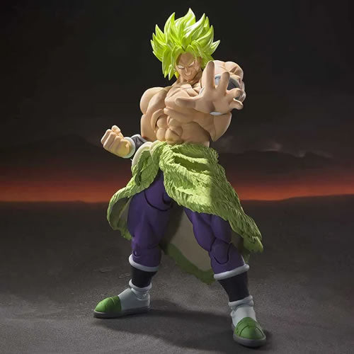 S.H.Figuarts Figure Dragon Ball Super: Broly Super Saiyan Broly Full Power Maple and Mangoes