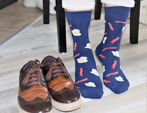 Bacon and Eggs Socks
